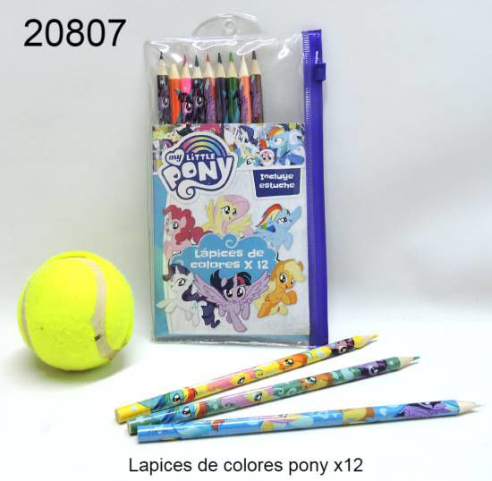 Imagen de LAPICES DE COLORES PONY X12 4.24